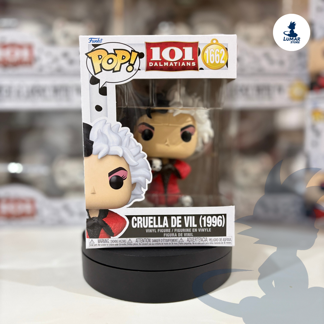Funko Pop! Cruella de Vil (1996) #1662 – Disney 101 Dálmatas