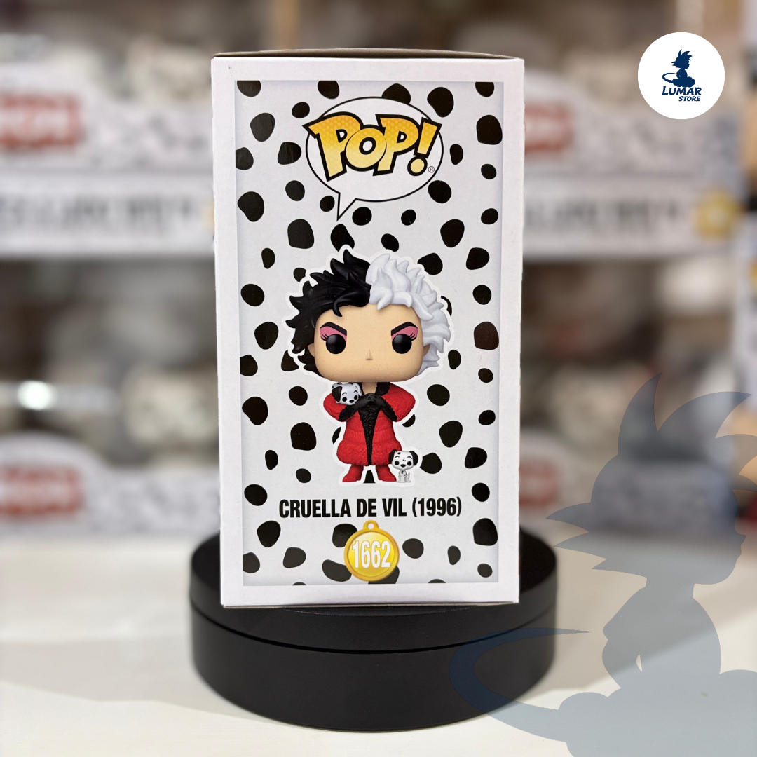Funko Pop! Cruella de Vil (1996) #1662 – Disney 101 Dálmatas
