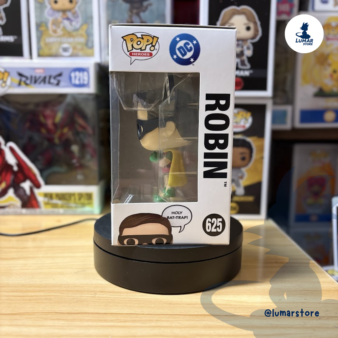 Funko Pop! DC Heroes #625 Robin with Speech Bubble (Batman '66 Classic TV Series)