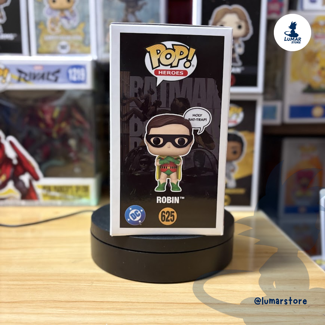Funko Pop! DC Heroes #625 Robin with Speech Bubble (Batman '66 Classic TV Series)