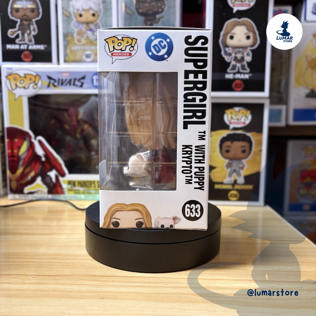Funko Pop! DC Heroes #633 Supergirl with Puppy Krypto (Special Edition)