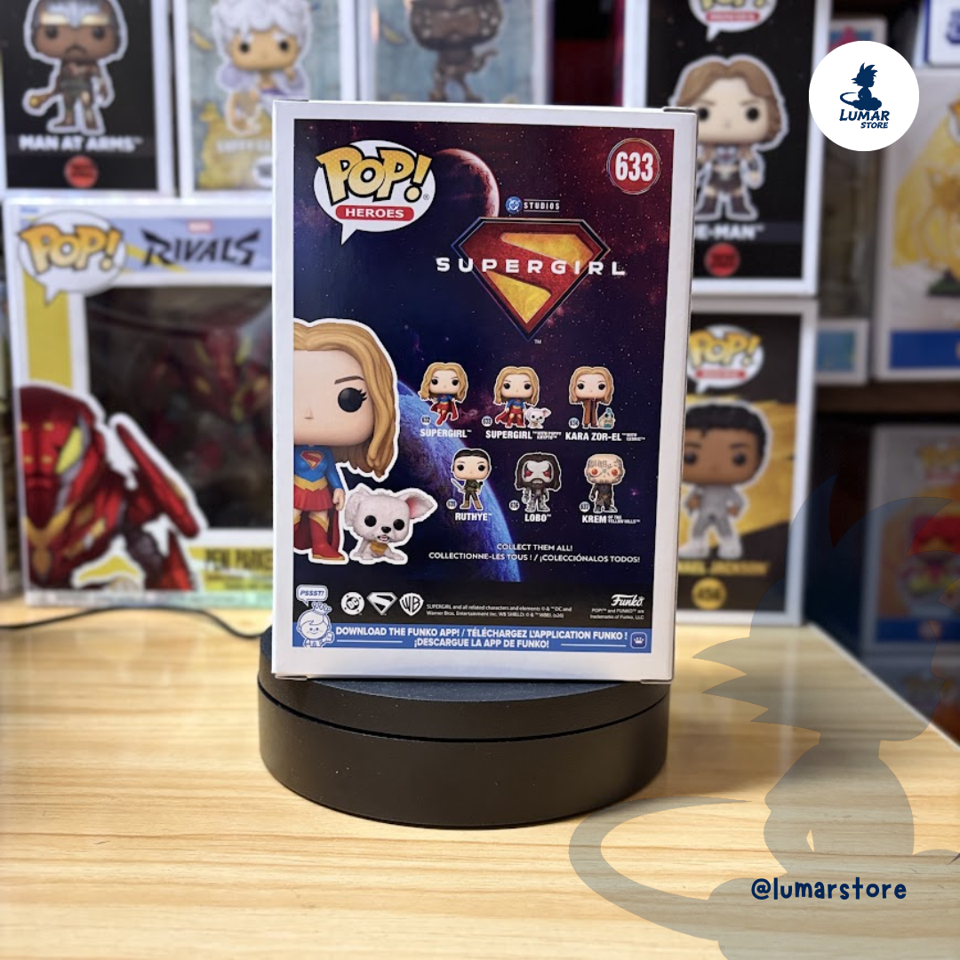 Funko Pop! DC Heroes #633 Supergirl with Puppy Krypto (Special Edition)