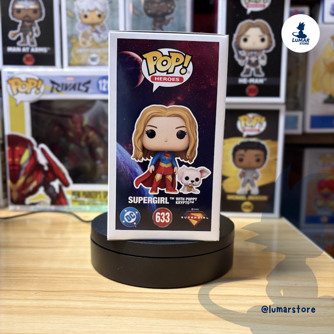 Funko Pop! DC Heroes #633 Supergirl with Puppy Krypto (Special Edition)