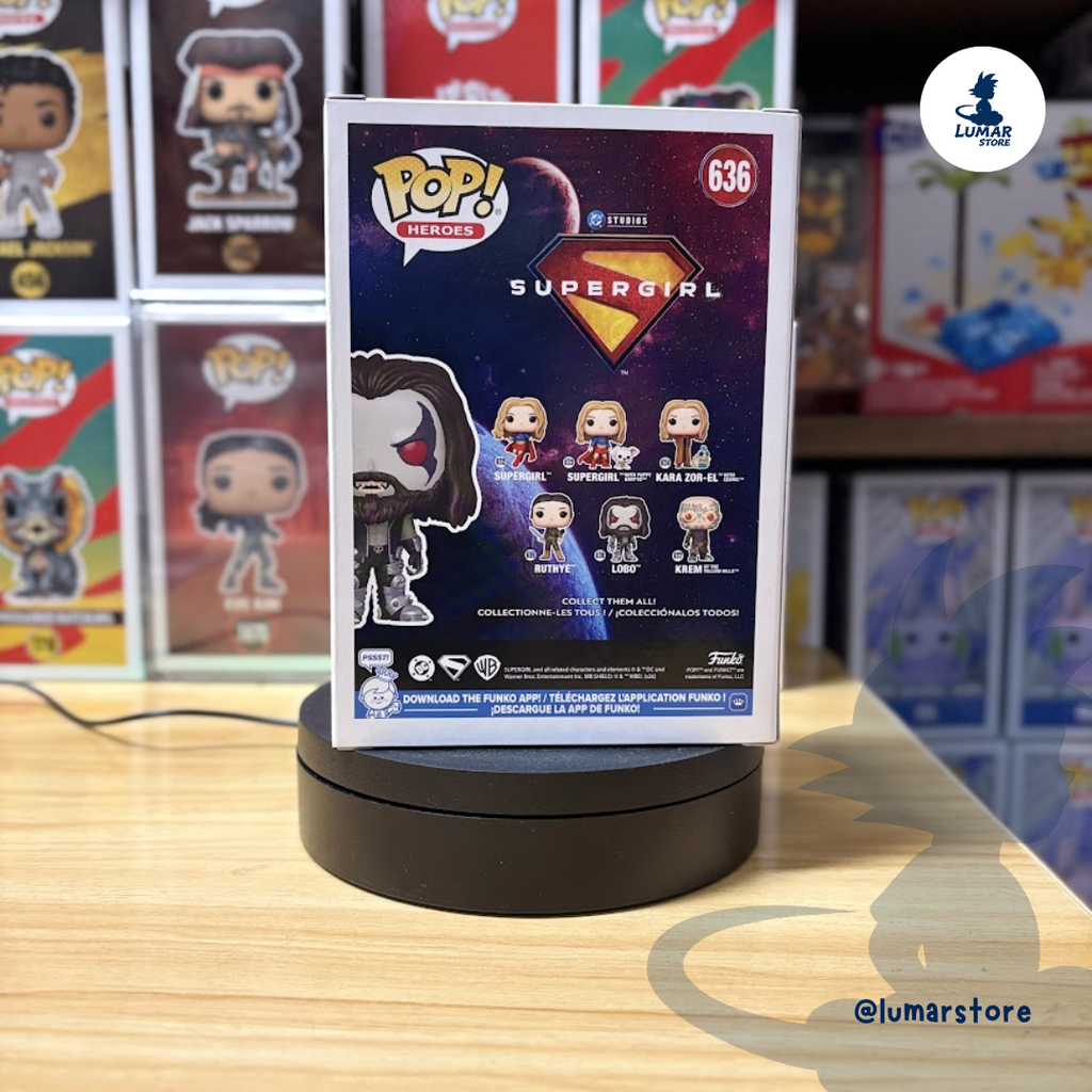Funko Pop! DC Heroes #636 Lobo (Supergirl / DC Comics)