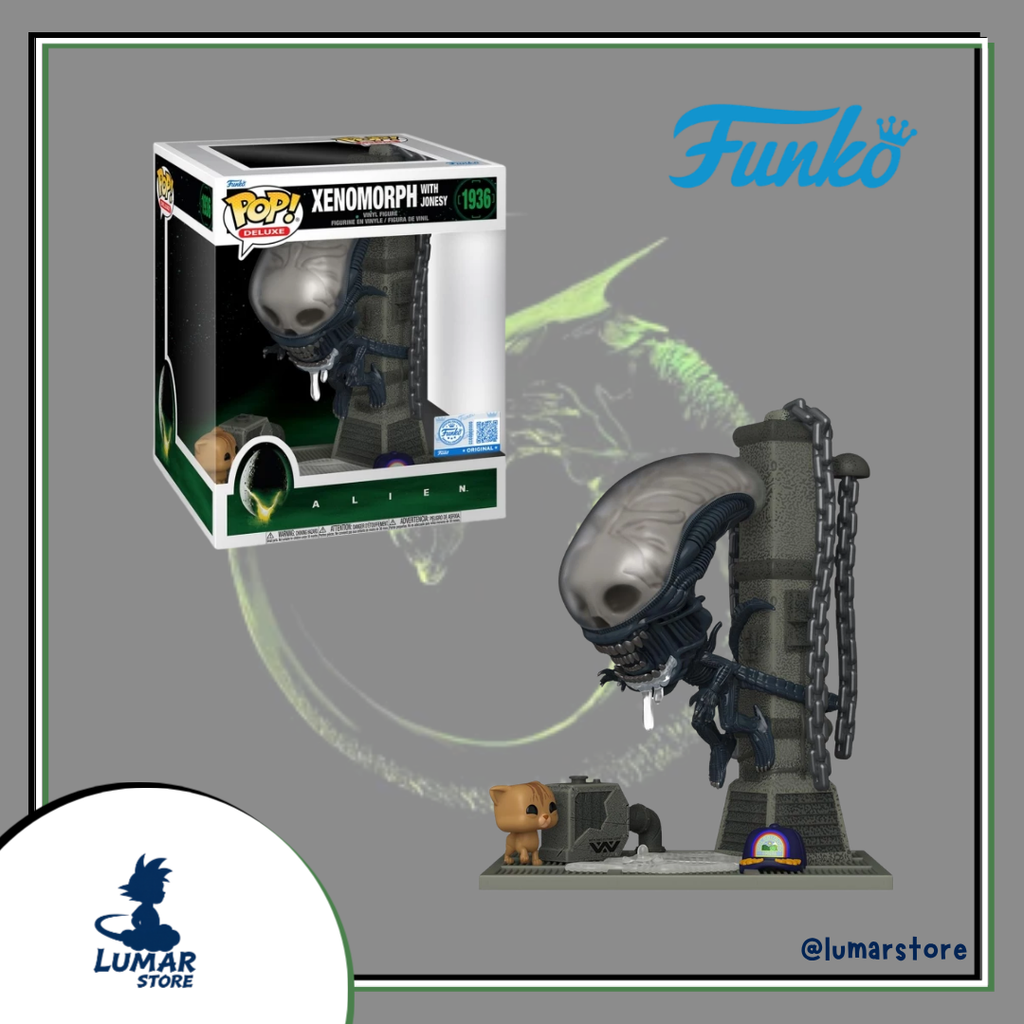 Funko Pop! Deluxe Alien: Xenomorph with Jonesy #1936 (Special Edition)