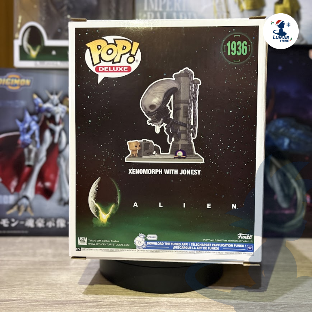 Funko Pop! Deluxe Alien: Xenomorph with Jonesy #1936 (Special Edition)