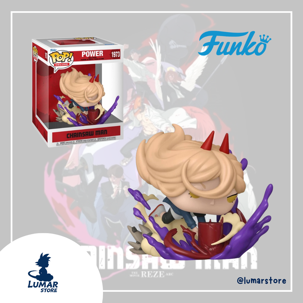 Funko Pop! Deluxe: Chainsaw Man #1973 Power (Blood Manipulation Diorama)
