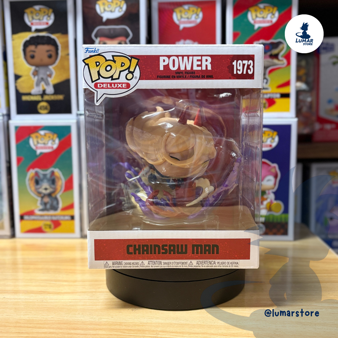 Funko Pop! Deluxe: Chainsaw Man #1973 Power (Blood Manipulation Diorama)