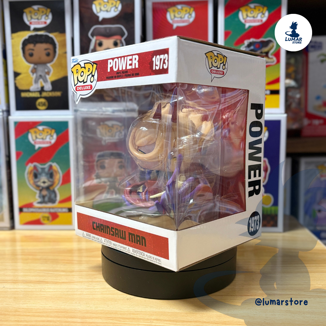 Funko Pop! Deluxe: Chainsaw Man #1973 Power (Blood Manipulation Diorama)