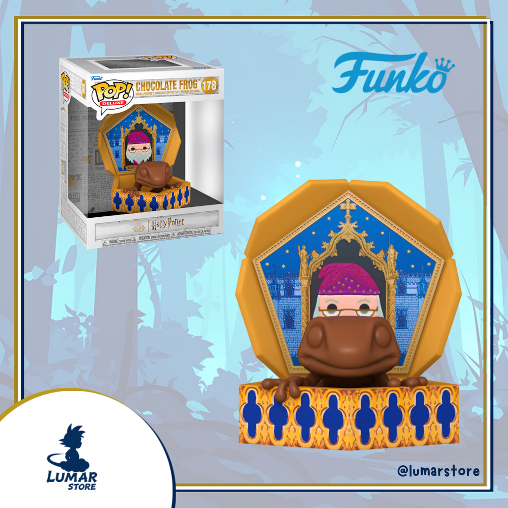 Funko Pop! Deluxe: Harry Potter #178 Chocolate Frog with Dumbledore Card