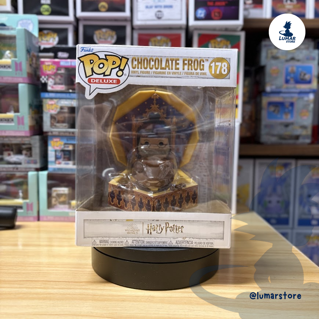 Funko Pop! Deluxe: Harry Potter #178 Chocolate Frog with Dumbledore Card