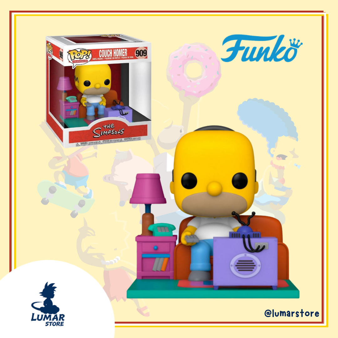 Funko Pop! Deluxe Television: The Simpsons #909 Couch Homer