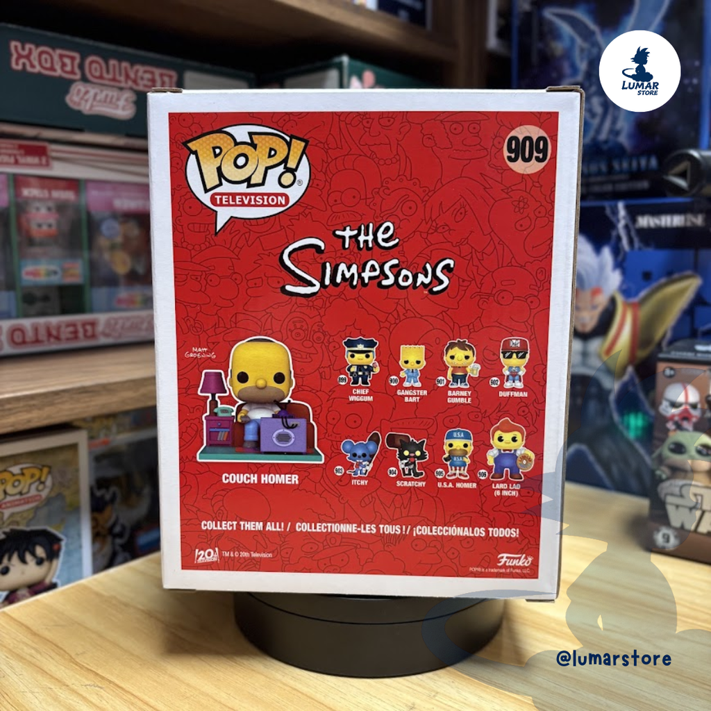 Funko Pop! Deluxe Television: The Simpsons #909 Couch Homer
