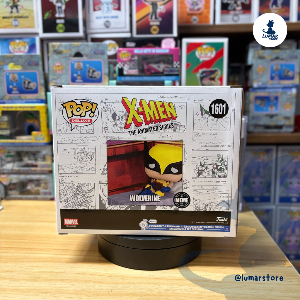 Funko Pop! Deluxe: X-Men '97 / Animated Series #1601 Wolverine Sad Meme