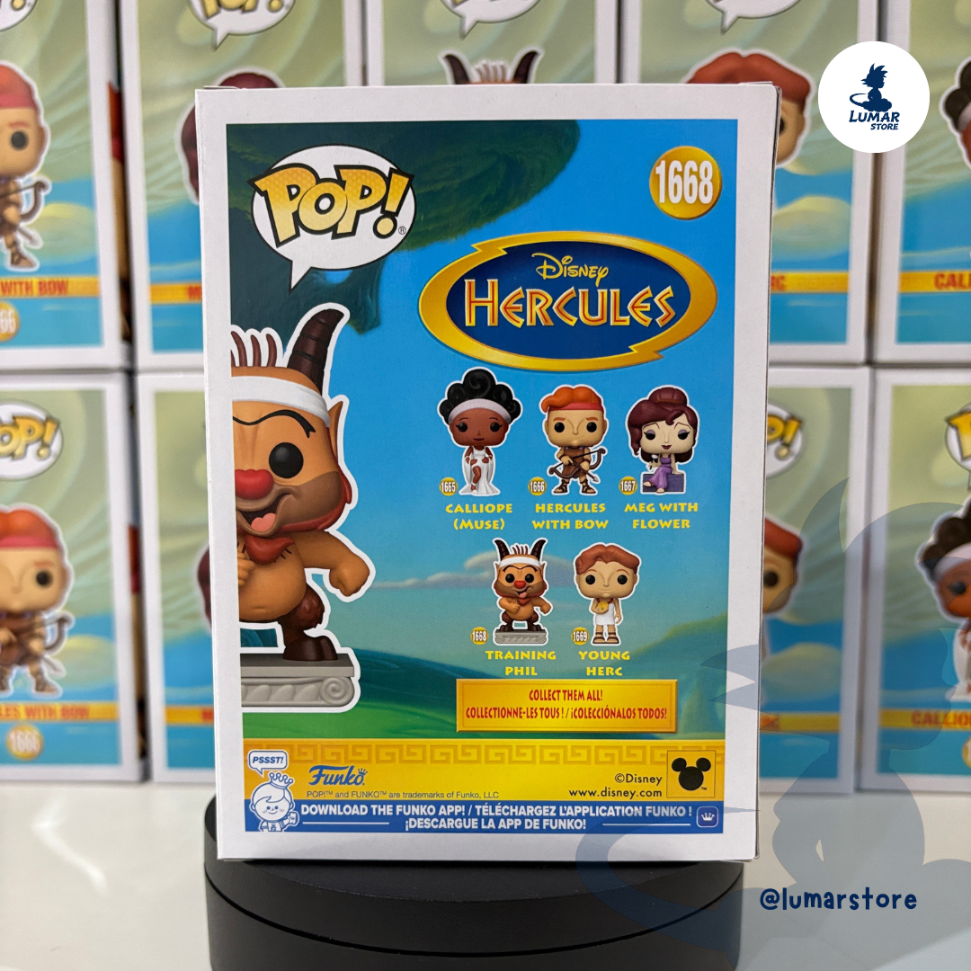 Funko Pop! Disney 1668  - Training Phil | Hércules
