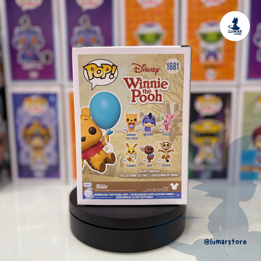 Funko Pop! Disney 1681 - Pooh with Balloon | Winnie the Pooh