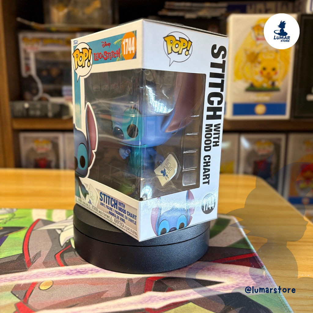 Funko Pop! Disney: Lilo & Stitch #1744 Stitch with Mood Chart