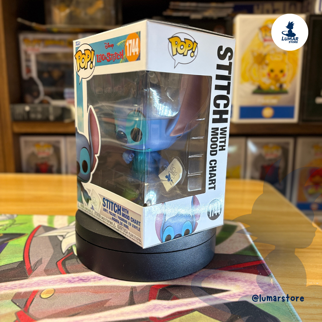 Funko Pop! Disney: Lilo & Stitch #1744 Stitch with Mood Chart