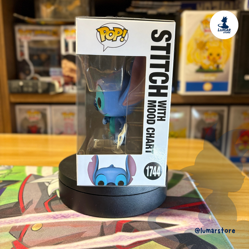 Funko Pop! Disney: Lilo & Stitch #1744 Stitch with Mood Chart
