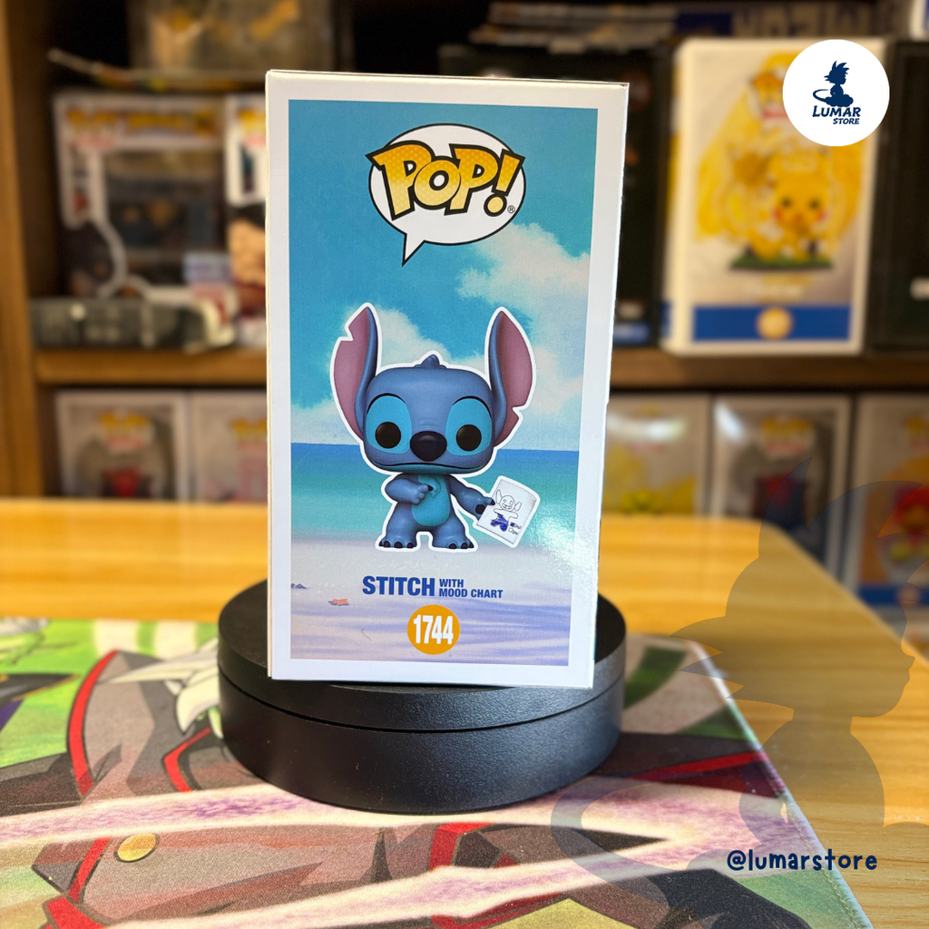 Funko Pop! Disney: Lilo & Stitch #1744 Stitch with Mood Chart