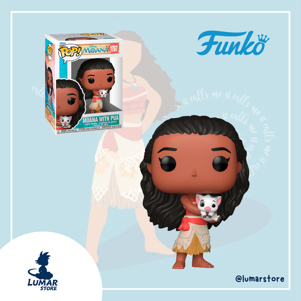 Funko Pop! Disney: Moana #1767 Moana with Pua (Cute Companion Edition)