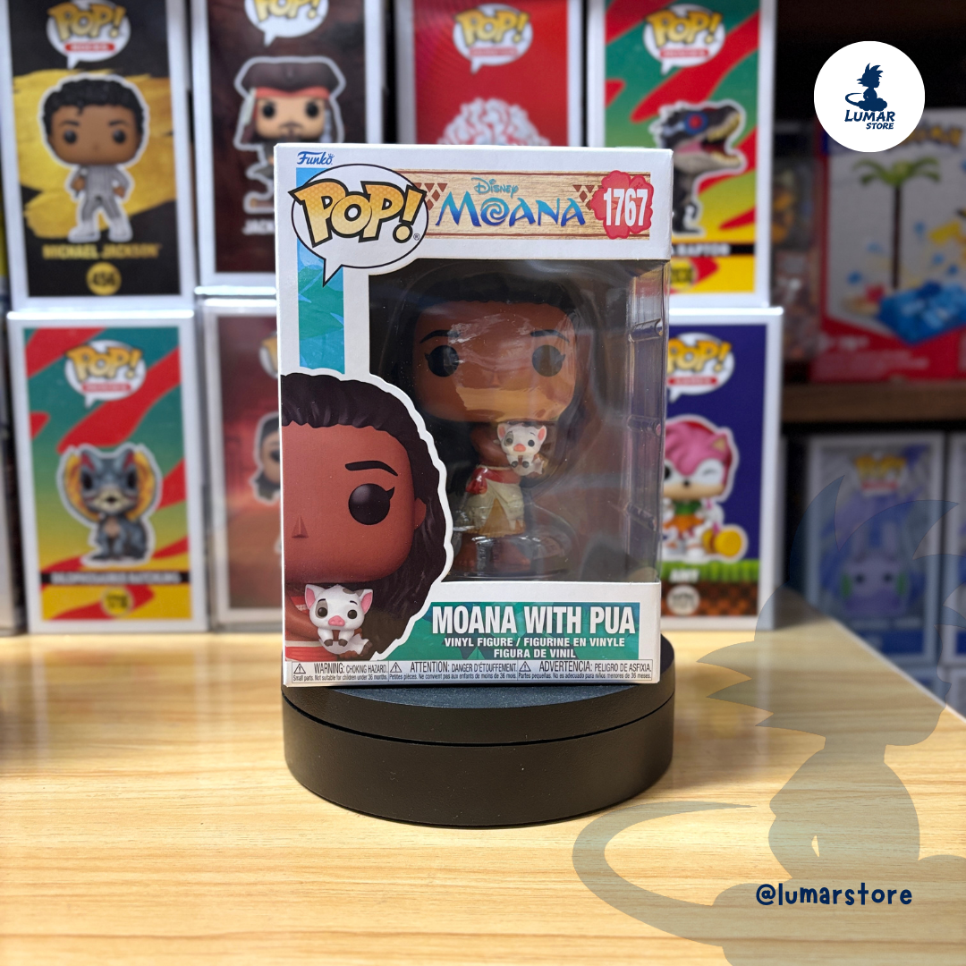 Funko Pop! Disney: Moana #1767 Moana with Pua (Cute Companion Edition)