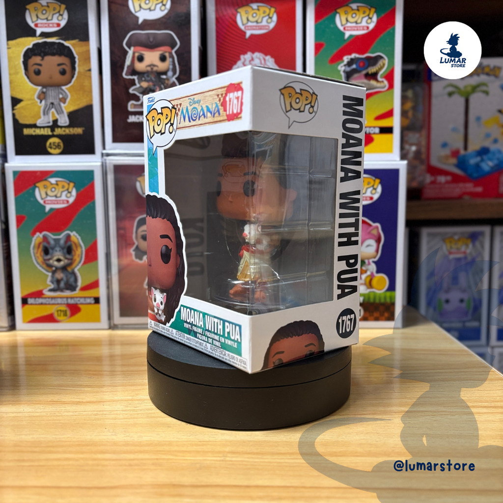 Funko Pop! Disney: Moana #1767 Moana with Pua (Cute Companion Edition)