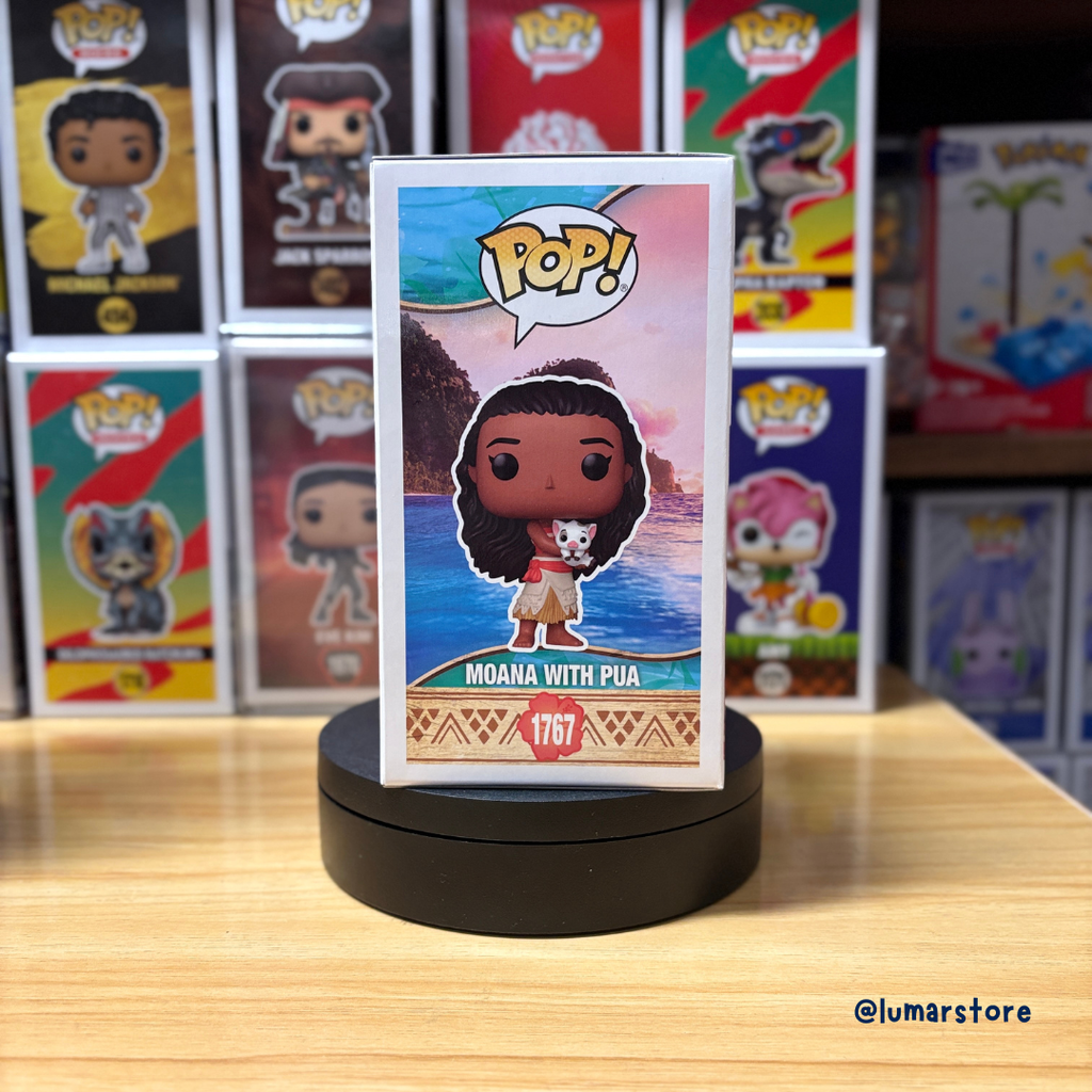Funko Pop! Disney: Moana #1767 Moana with Pua (Cute Companion Edition)