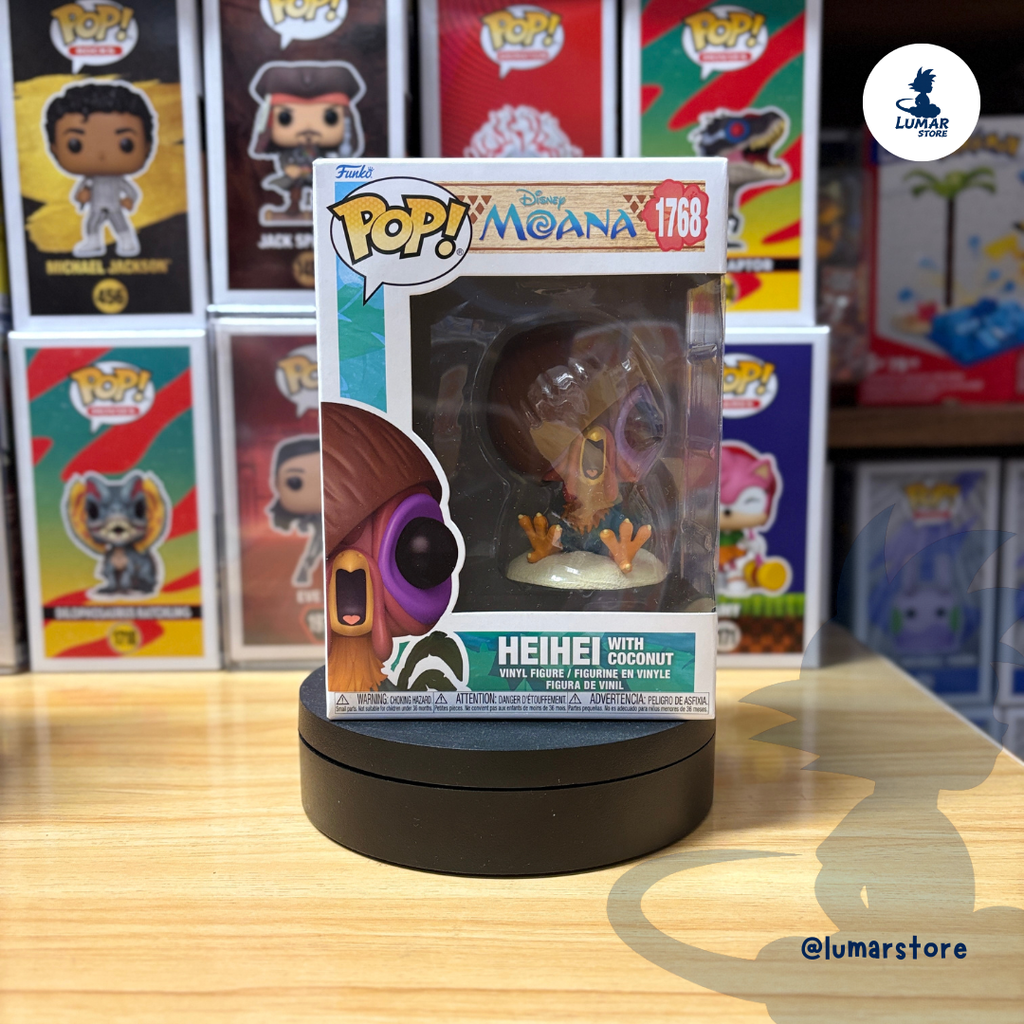 Funko Pop! Disney: Moana #1768 Hei Hei with Coconut