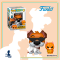 Funko Pop! Disney: Oliver y su Pandilla #1705 Dodger with Oliver (Limited Edition CHASE)