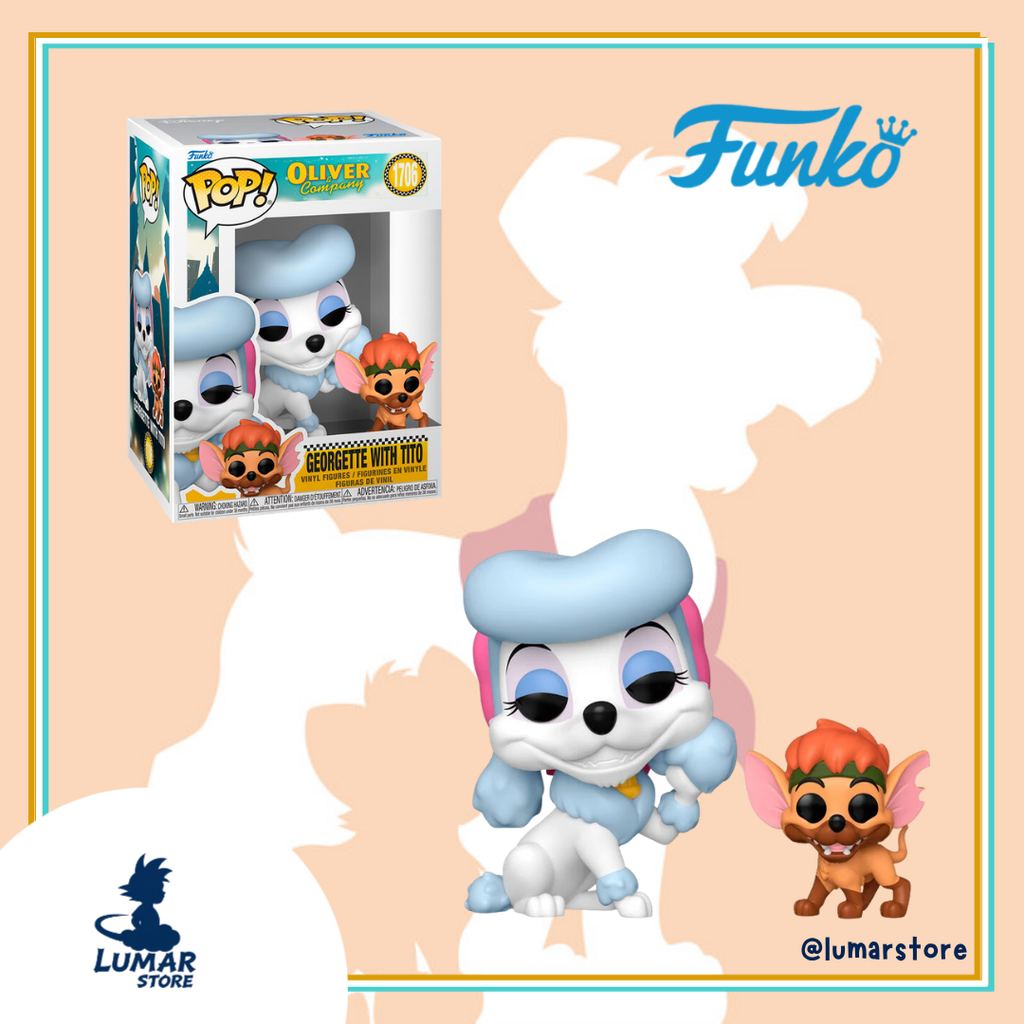 Funko Pop! Disney: Oliver y su Pandilla #1706 Georgette with Tito
