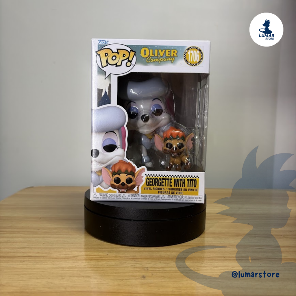 Funko Pop! Disney: Oliver y su Pandilla #1706 Georgette with Tito