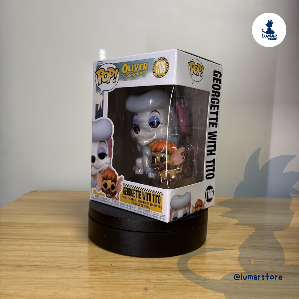 Funko Pop! Disney: Oliver y su Pandilla #1706 Georgette with Tito