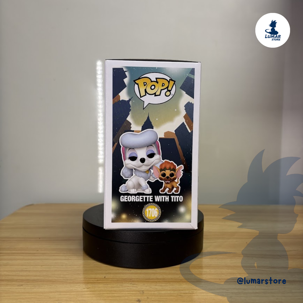 Funko Pop! Disney: Oliver y su Pandilla #1706 Georgette with Tito