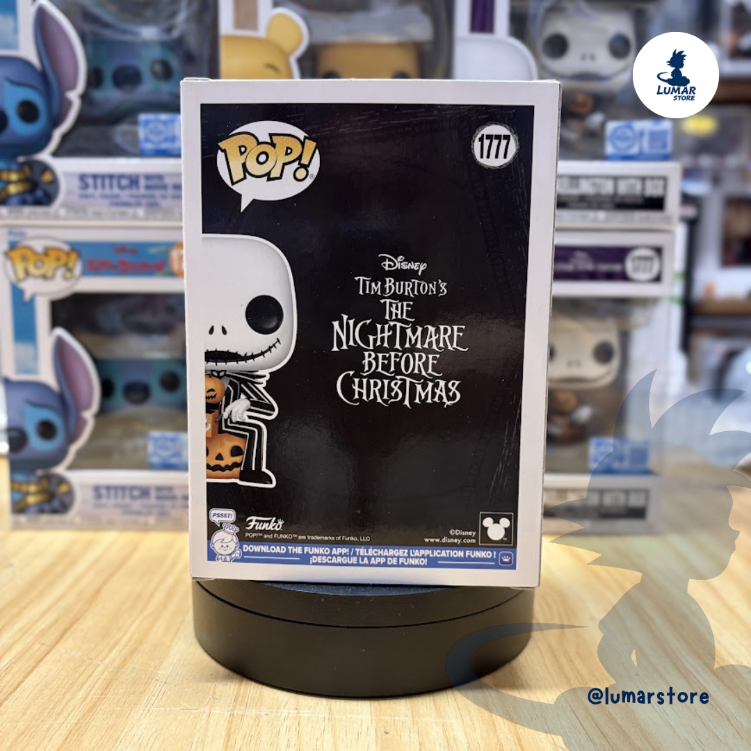 Funko Pop! Disney: Pesadilla antes de Navidad #1777 Jack Skellington with Box (Special Edition)