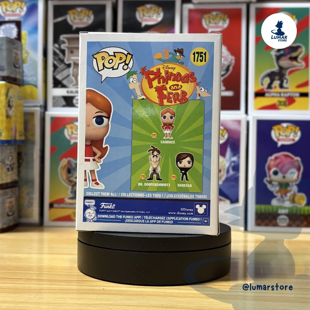 Funko Pop! Disney: Phineas y Ferb #1751 Candace Flynn