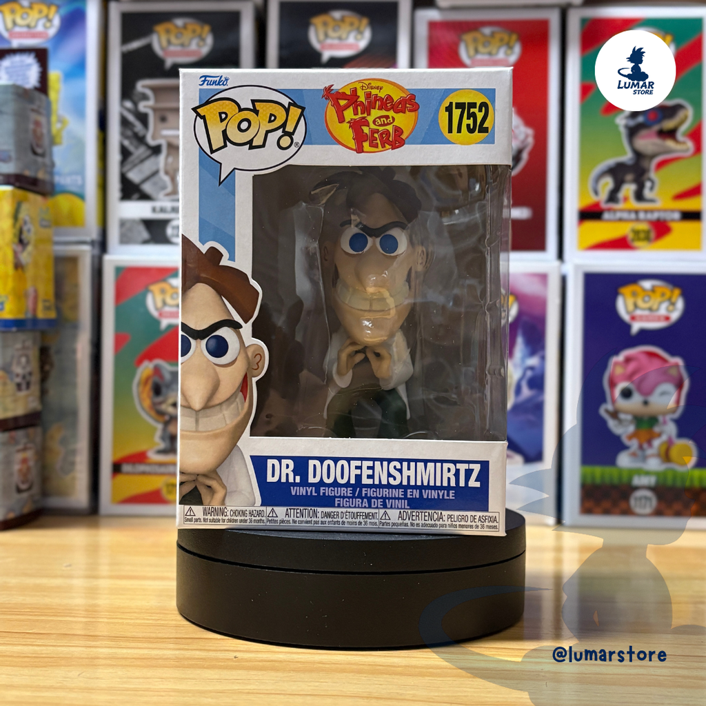 Funko Pop! Disney: Phineas y Ferb #1752 Dr. Doofenshmirtz
