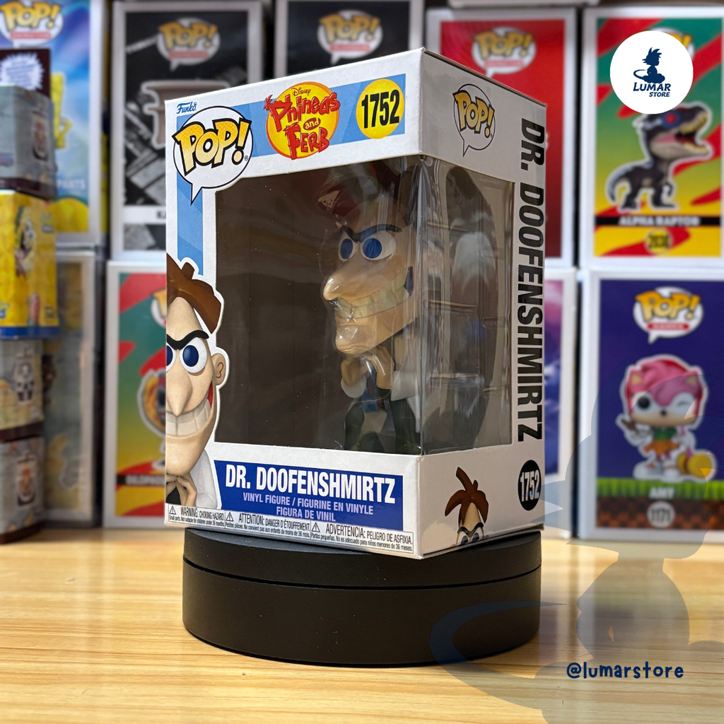 Funko Pop! Disney: Phineas y Ferb #1752 Dr. Doofenshmirtz