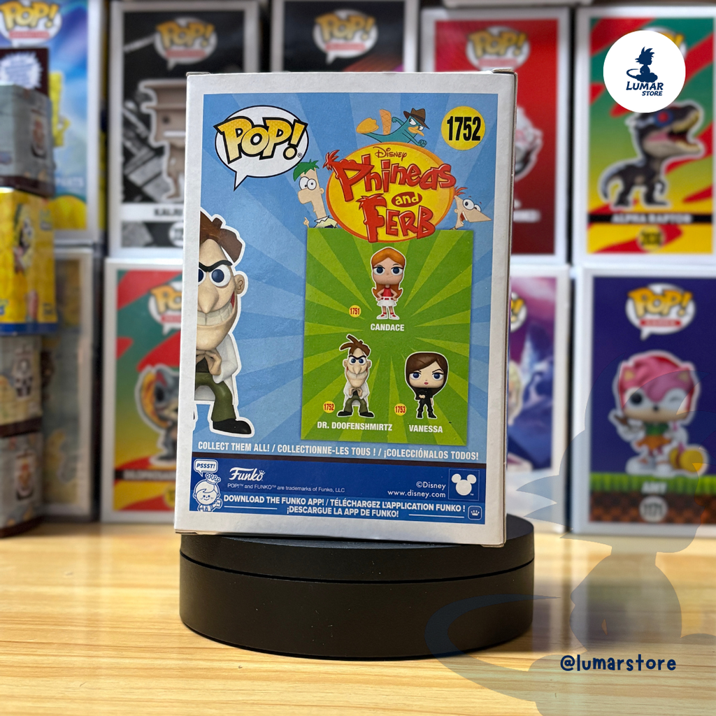 Funko Pop! Disney: Phineas y Ferb #1752 Dr. Doofenshmirtz