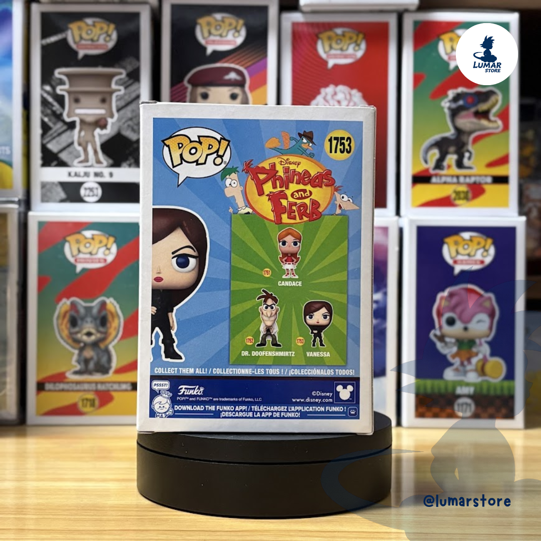Funko Pop! Disney: Phineas y Ferb #1753 Vanessa Doofenshmirtz