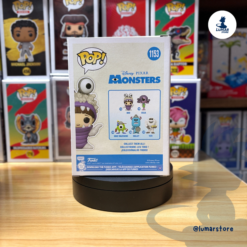 Funko Pop! Disney Pixar: Monstruos S.A. #1153 Boo (Disfraz de Monstruo)