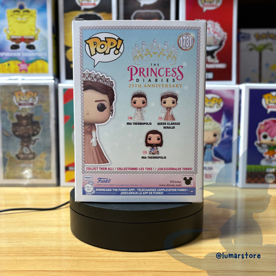 Funko Pop! Disney: Princesa por Sorpresa #1731 Queen Clarisse Renaldi (25th Anniversary)