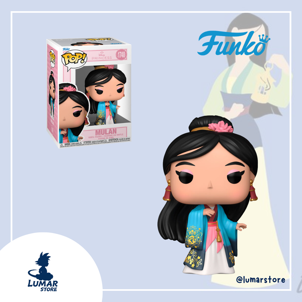 Funko Pop! Disney Princess: Mulan #1740 (Kimono con Detalles Dorados)