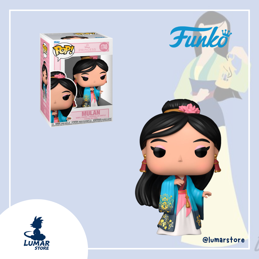 Funko Pop! Disney Princess: Mulan #1740 (Kimono con Detalles Dorados)