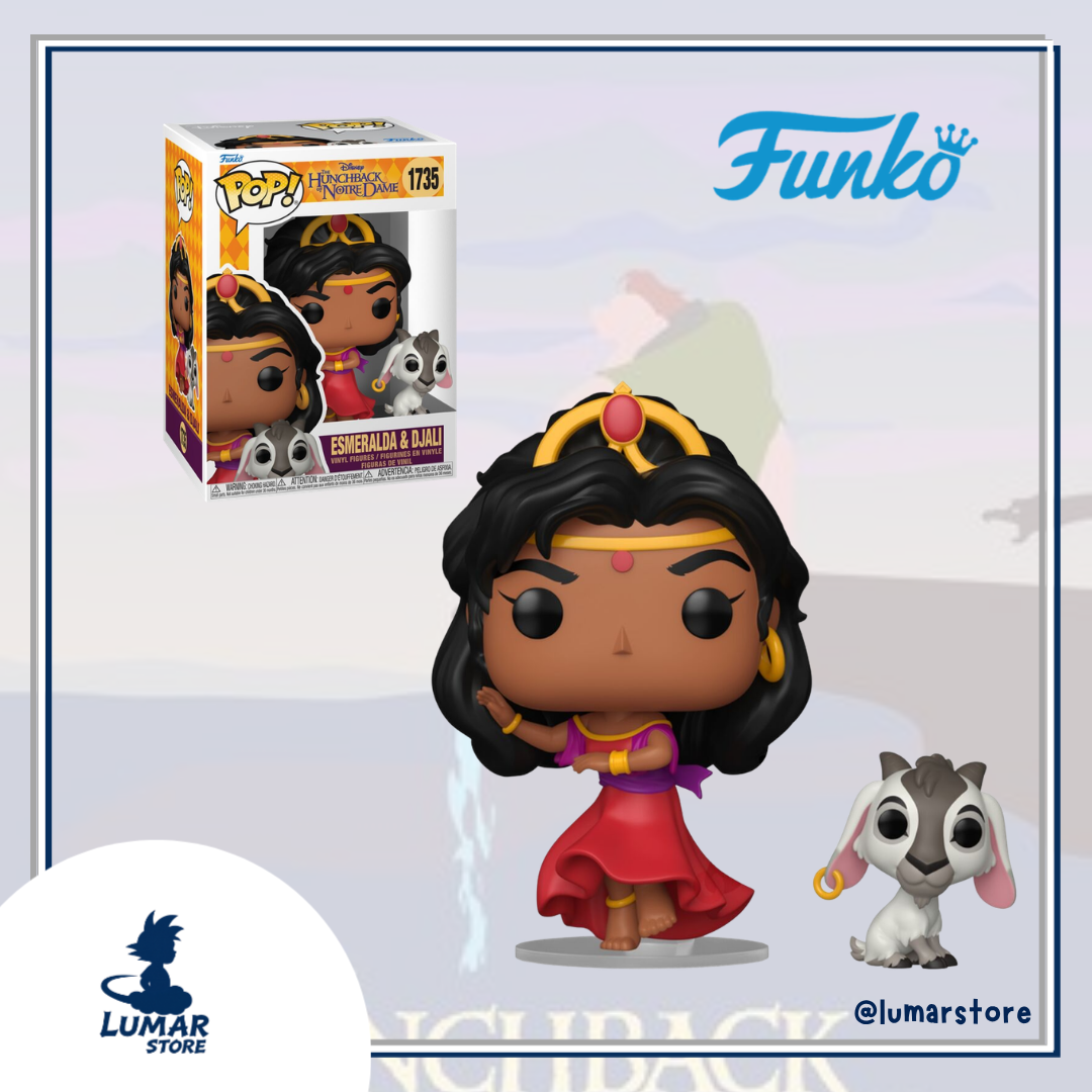 Funko Pop! Disney: The Hunchback of Notre Dame #1735 Esmeralda & Djali