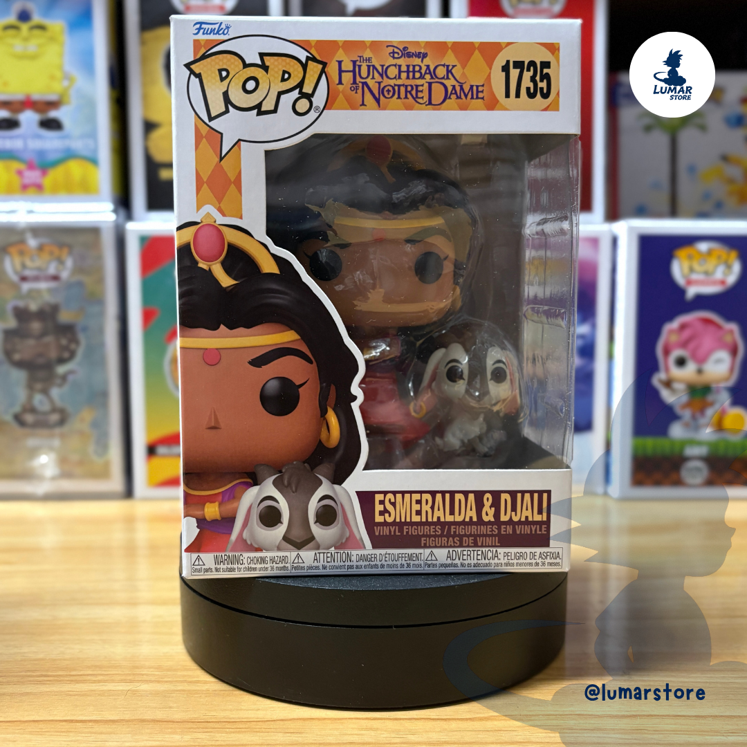 Funko Pop! Disney: The Hunchback of Notre Dame #1735 Esmeralda & Djali