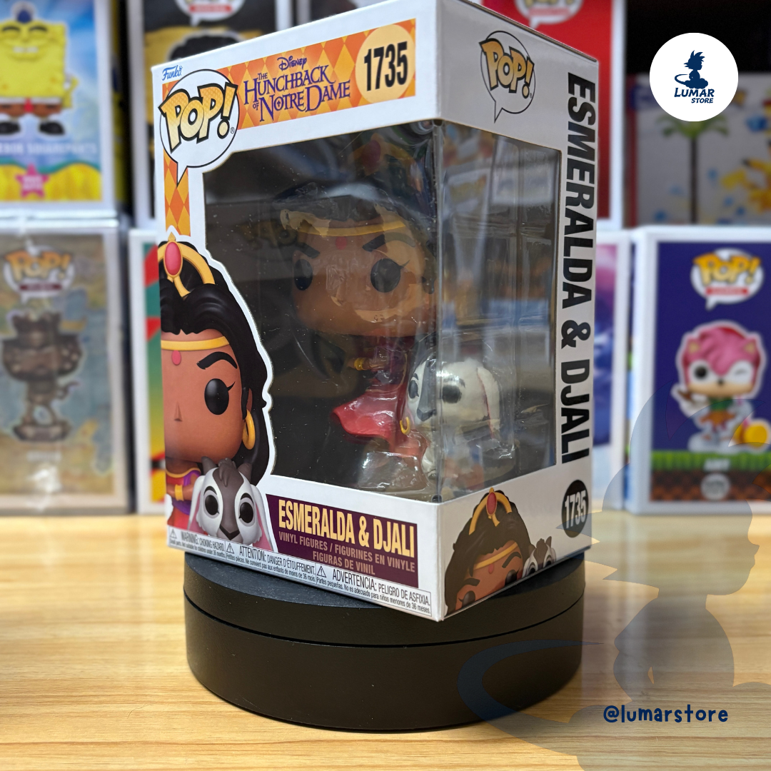 Funko Pop! Disney: The Hunchback of Notre Dame #1735 Esmeralda & Djali