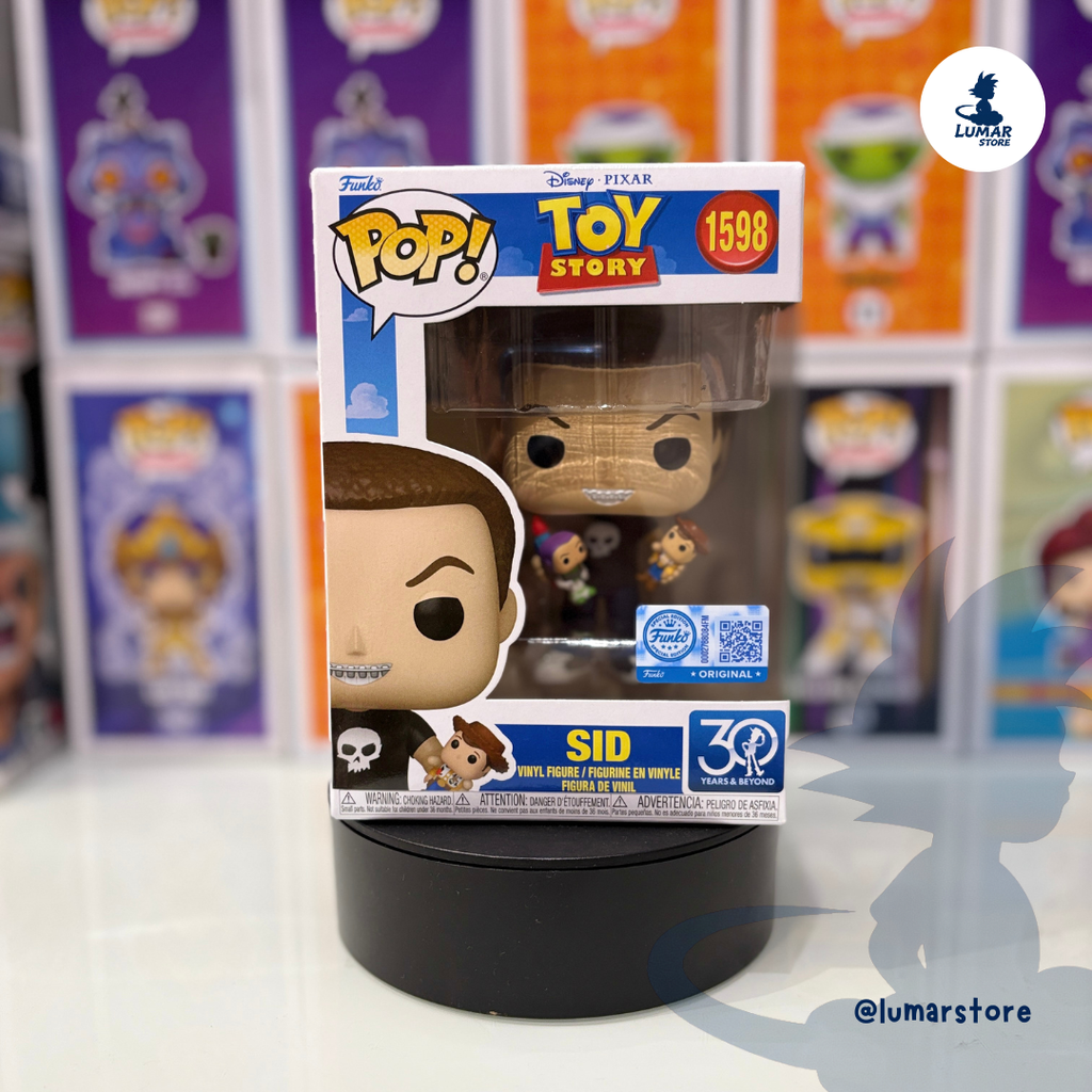 Funko Pop! Disney: Toy Story 30th Anniversary - Sid #1598 (Exclusivo)