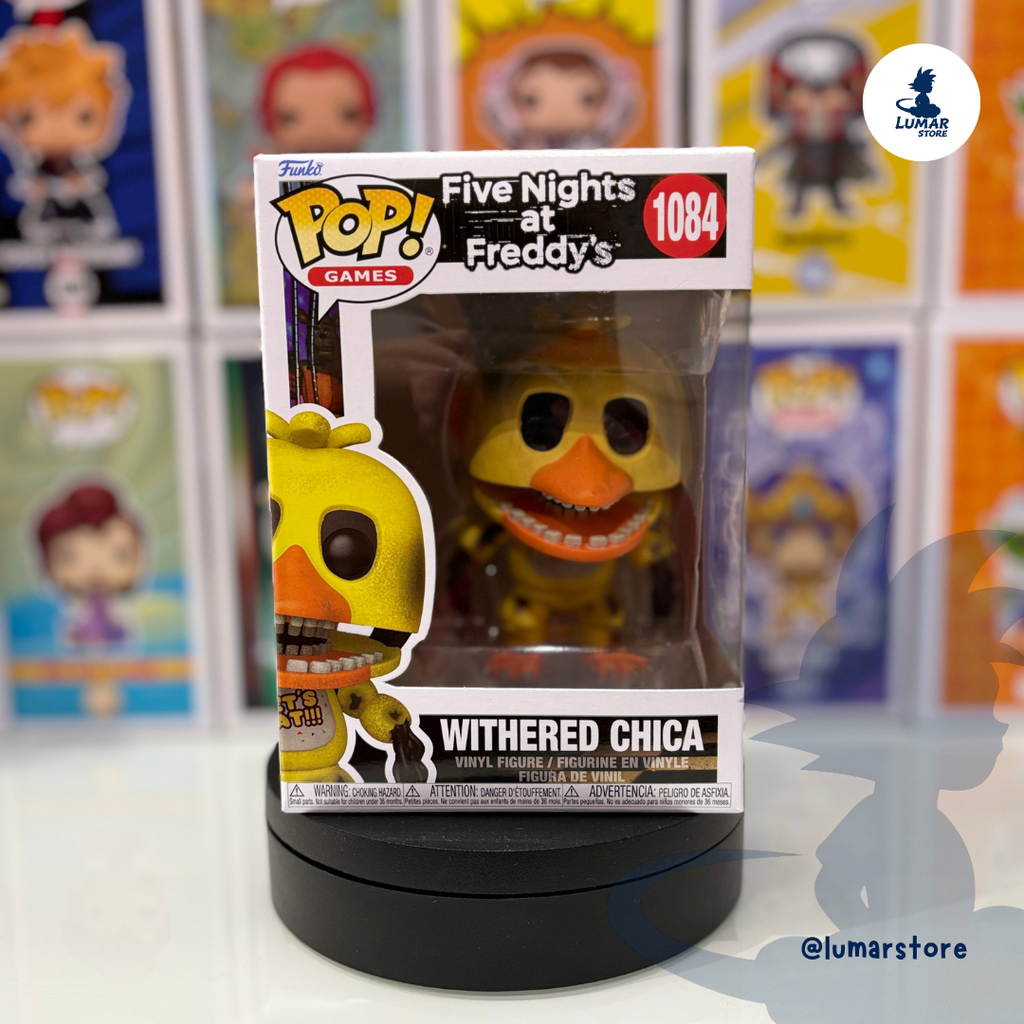Funko Pop! Games 1084 - Withered Chica | Five Nights at Freddy's (FNAF)