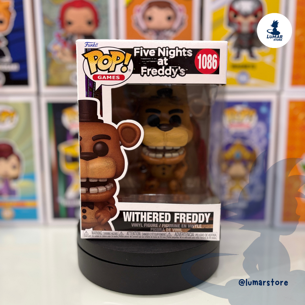 Funko Pop! Games 1086 - Withered Freddy | Five Nights at Freddy's (FNAF)